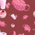 Pattern coffee Royalty Free Stock Photo